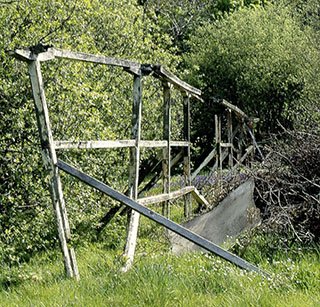 Tenter at St John's Mill, Isle of Man